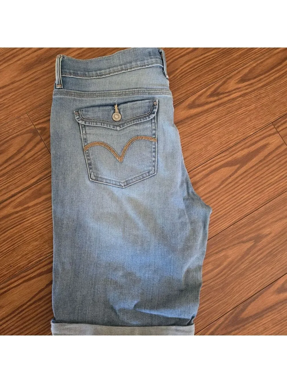 Casual Blue Denim Jean Shorts for Women